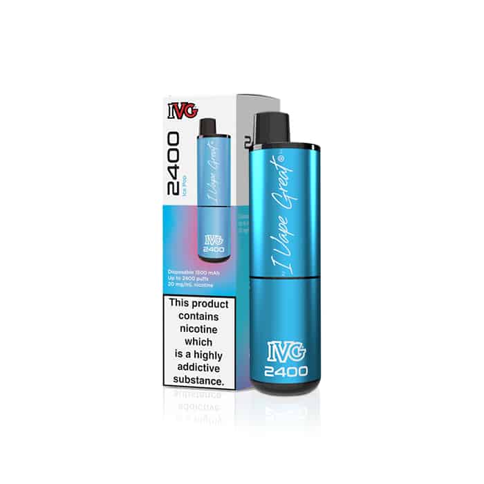 Ice Pop IVG 2400 Disposable x 5 UK Vape Mob